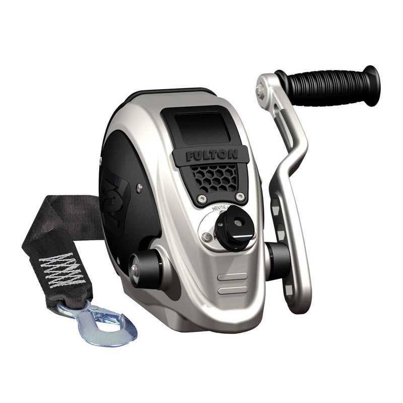 Fulton F2 Trailer Winch 2,000 lbs. w/Strap [FW20000101]-Angler's World