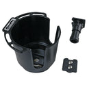 Scotty 311 Drink Holder w/Bulkhead/Gunnel Mount & Rod Holder Post Mount - Black [311-BK]-Angler's World