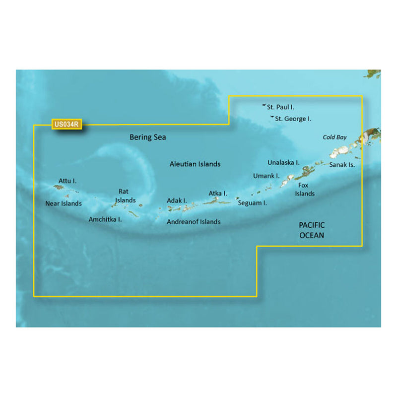 Garmin BlueChart g3 Vision HD - VUS034R - Aleutian Islands - microSD/SD [010-C0735-00]-Angler's World