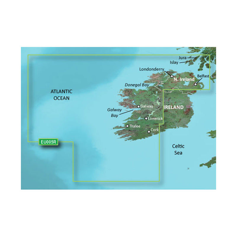 Garmin BlueChart g3 HD - HEU005R - Ireland, West Coast - microSD/SD [010-C0764-20]-Angler's World