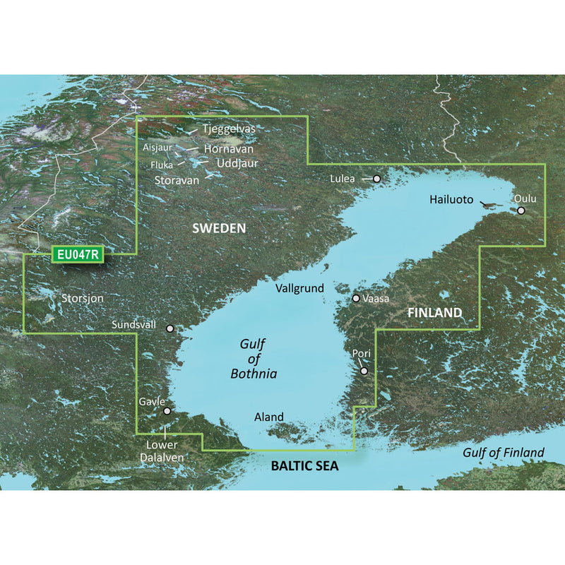 Garmin BlueChart g3 HD - HXEU047R - Gulf of Bothnia - Kalix to Grisslehamn - microSD/SD [010-C0783-20]-Angler's World
