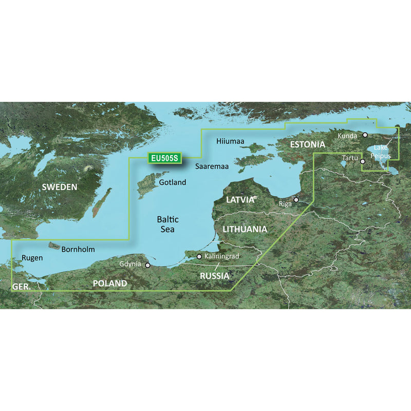Garmin BlueChart g3 HD - HXEU065R - Baltic Sea East Coast - microSD/SD [010-C0849-20]-Angler's World