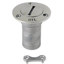 Whitecap Hose Deck Fill - 1-1/2" Hose - Oil [6129C]-Angler's World