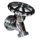 Whitecap C.P. Brass Sillcock 1-5/8" Base 3-3/16 Depth [P-2452C]-Angler's World