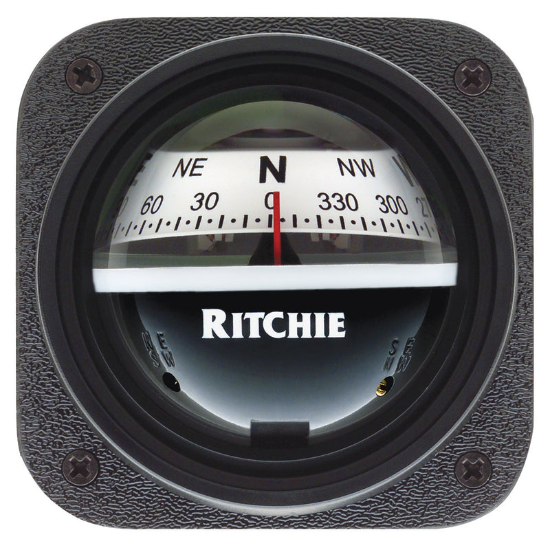 Ritchie V-527 Kayak Compass - Bulkhead Mount - White Dial [V-527]-Angler's World