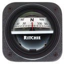 Ritchie V-537W Explorer Compass - Bulkhead Mount - White Dial [V-537W]-Angler's World