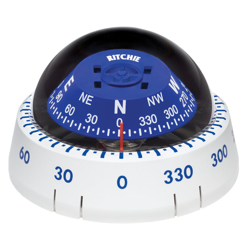 Ritchie XP-99W Kayaker Compass - Surface Mount - White [XP-99W]-Angler's World