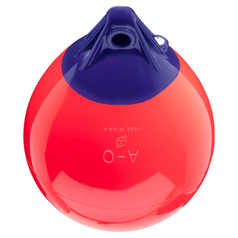 Polyform A-0 Buoy 8" Diameter - Red [A-0-RED]-Angler's World