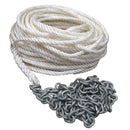 Powerwinch 300' of 1/2" Rope 15' of 1/4" HT Chain Rode [P10295]-Angler's World