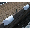 Dock Edge Dolphin Dockside Bumper 7" x 16" Straight - White [1060-W-F]-Angler's World