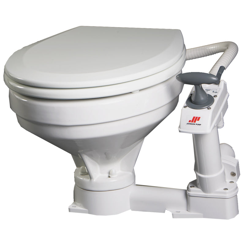 Johnson Pump Comfort Manual Toilet [80-47230-01]-Angler's World