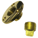 Perko Garboard Drain & Drain Plug Assy Cast Bronze/Brass MADE IN THE USA [0714DP1PLB]-Angler's World