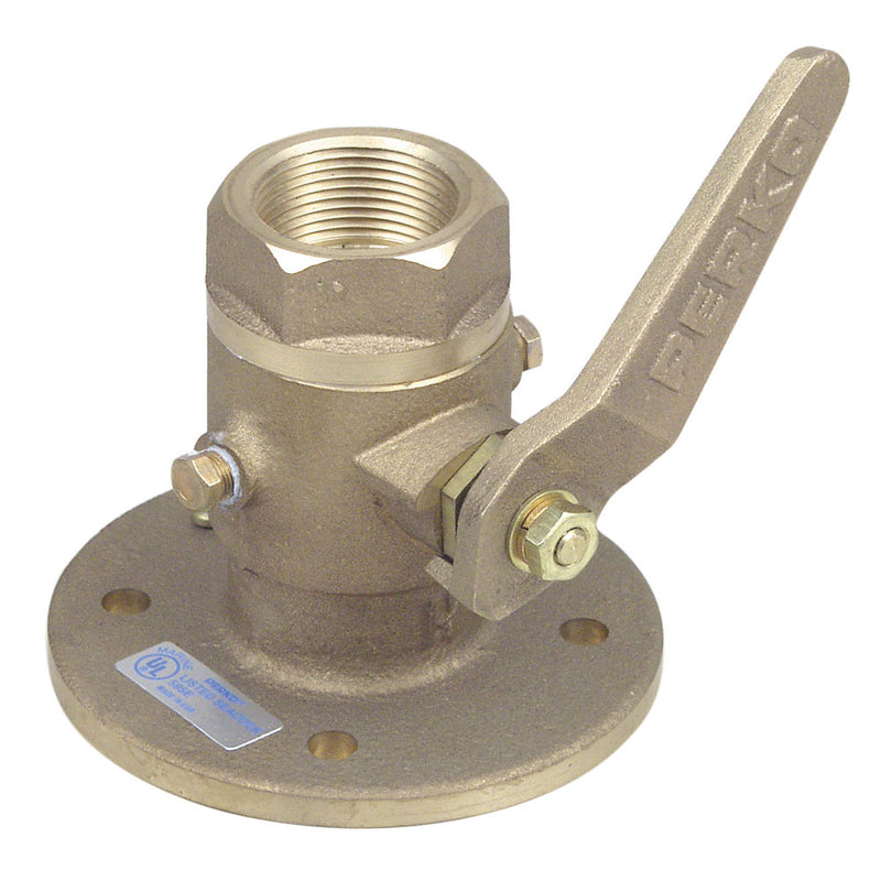 Perko 1-1/4" Seacock Ball Valve Bronze MADE IN THE USA [0805007PLB]-Angler's World