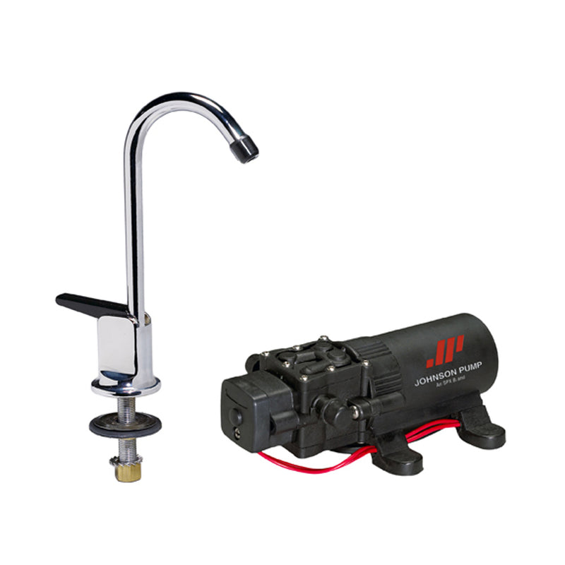 Johnson Pump 1.1 Pump/Faucet Combo 12V [61123]-Angler's World