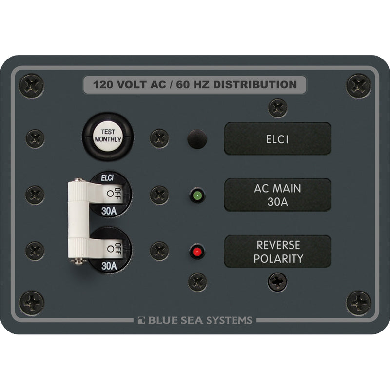Blue Sea 8100 ELCI GFCI Panel [8100]-Angler's World