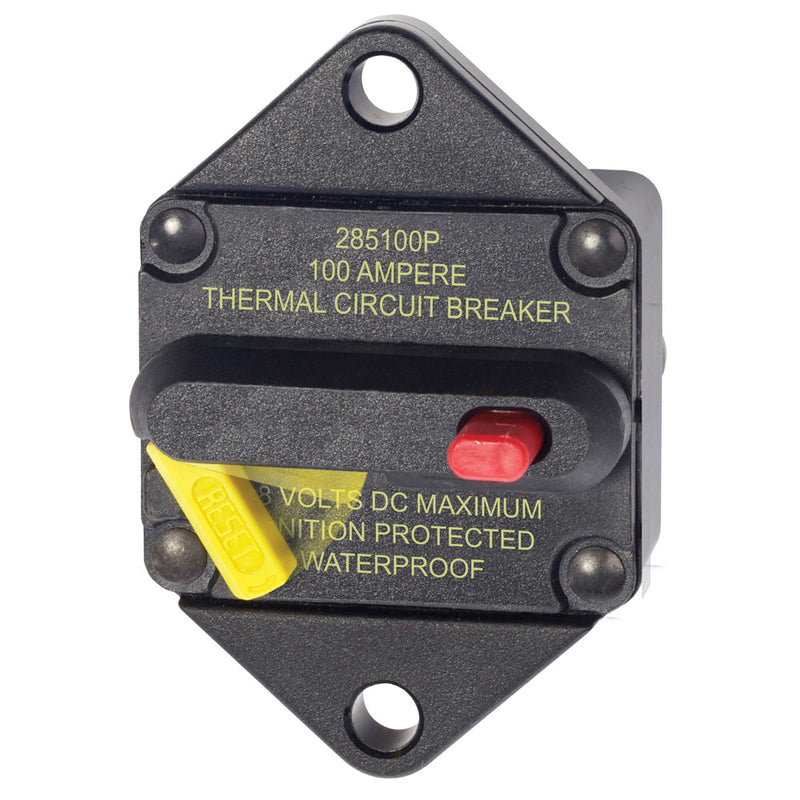 Blue Sea 7087 100 Amp Circuit Breaker Panel Mount 285 Series [7087]-Angler's World