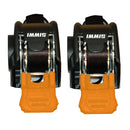 CargoBuckle Mini G3 Retractable Ratchet Tie-Down - 1" x 72" Pair [F103745]-Angler's World