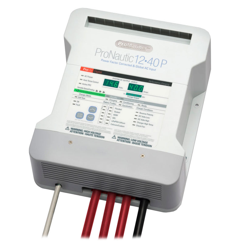 ProMariner ProNautic 1240P 40 Amp 3 Bank Battery Charger [63140]-Angler's World