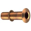 Perko 3/4" Thru-Hull Fitting w/Pipe Thread Bronze Extra Long - Max Hull 5" Thick [0348DP5PLB]-Angler's World
