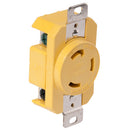 Marinco 305CRR 30A Receptacle - Yellow - 125V [305CRR]-Angler's World