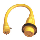 Marinco Pigtail Adapter Plus - 30A Female To 15A Male [104SPP]-Angler's World