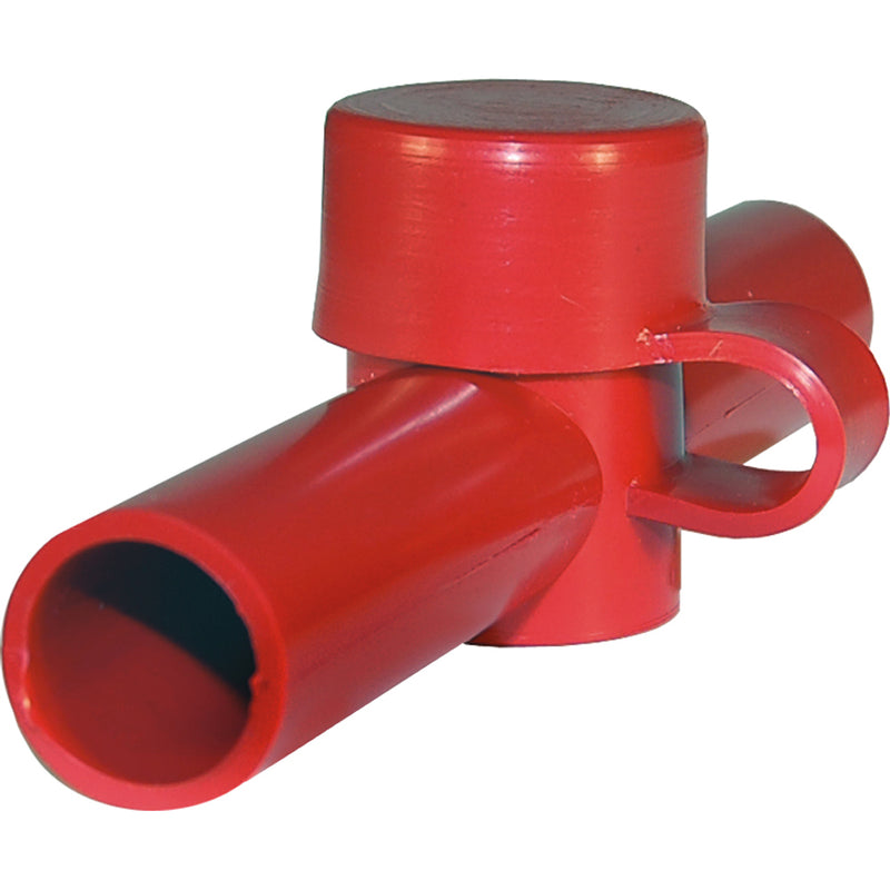 Blue Sea 4003 Cable Cap Dual Entry - Red [4003]-Angler's World