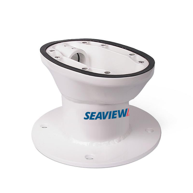 Seaview Modular Mount 8" Vertical Round Base Plate - Top Plate Required [AM5-M1]-Angler's World