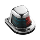 Attwood 1-Mile Deck Mount, Bi-Color Red/Green Combo Sidelight - 12V - Stainless Steel Housing [66318-7]-Angler's World