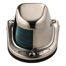 Attwood 1-Mile Deck Mount, Green Sidelight - 12V - Stainless Steel Housing [66319G7]-Angler's World