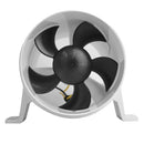 Attwood Turbo 4000 Series II Water-Resistant, In-Line Blower - 12V - White [1749-4]-Angler's World