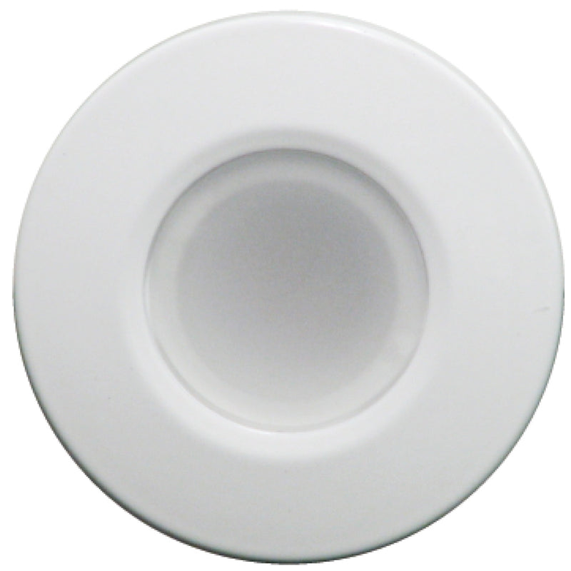 Lumitec Orbit - Flush Mount Down Light - White Finish - 2-Color Blue/White Dimming [112521]-Angler's World