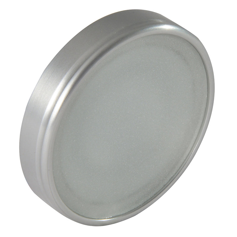 Lumitec Halo - Flush Mount Down Light - Brushed Finish - 4-Color White/Blue/Red/Purple Non-Dimming [112800]-Angler's World