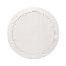 Beckson 6" Non-Skid Pry-Out Deck Plate - White [DP63-W]-Angler's World