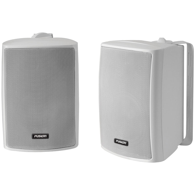 Fusion 4" Compact Marine Box Speakers - (Pair) White [MS-OS420]-Angler's World