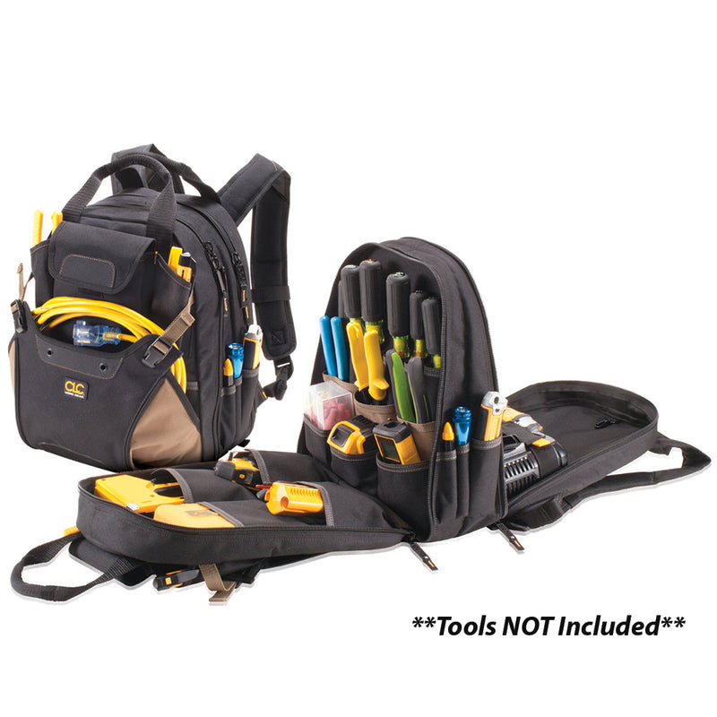 CLC 1134 Deluxe Tool Backpack [1134]-Angler's World