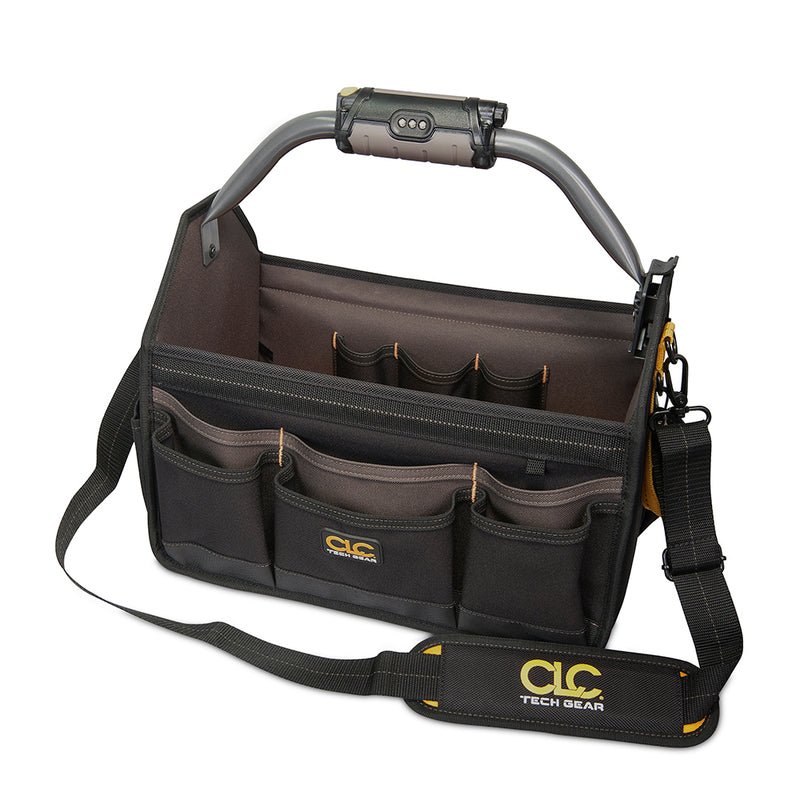 CLC L234 Tech Gear LED Lighted Handle Open Top Tool Carrier - 15" [L234]-Angler's World