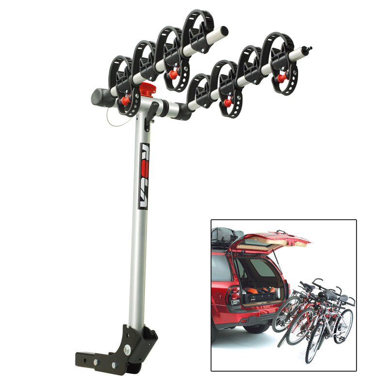 ROLA Bike Carrier - TX w/Tilt & Security - Hitch Mount - 4-Bike [59401