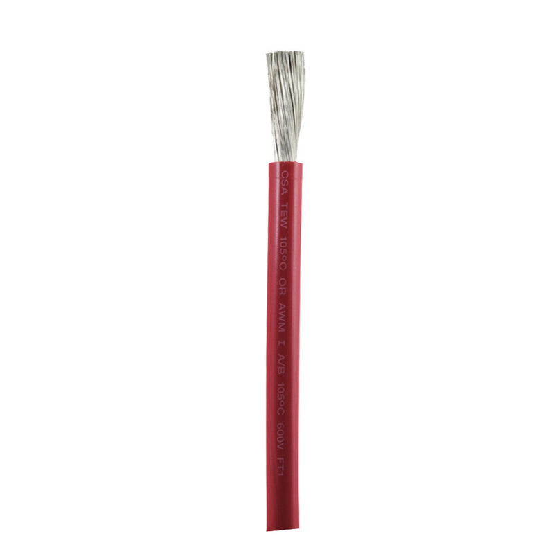 Ancor Red 1 AWG Battery Cable - Sold By The Foot [1155-FT]-Angler's World