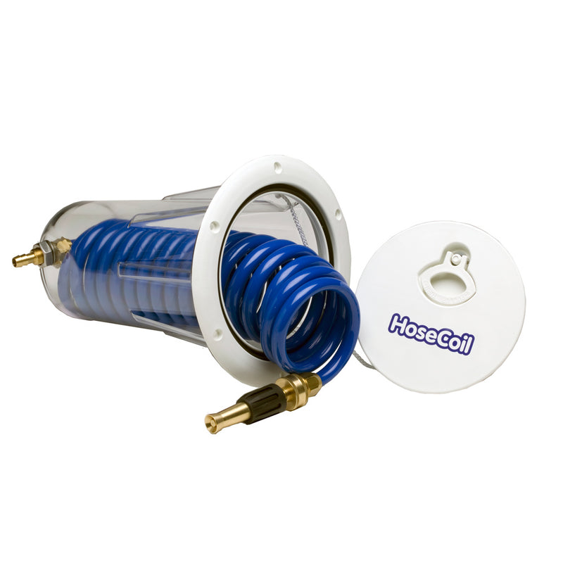 HoseCoil Flush Mount Enclosure w/Nozzle [HC15F]-Angler's World