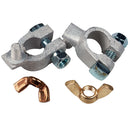 Ancor Tinned Battery Terminal - 5/16" & 3/8" Stud - Positive & Negative Combo [260322]-Angler's World