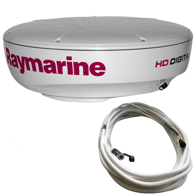 Raymarine RD424HD 4kW Digital Radar Dome w/10M Cable [T70169]-Angler's World