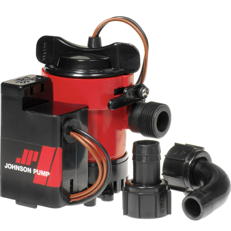 Johnson Pump Cartridge Combo 1000GPH Auto Bilge Pump w/Switch - 12V [05903-00]-Angler's World