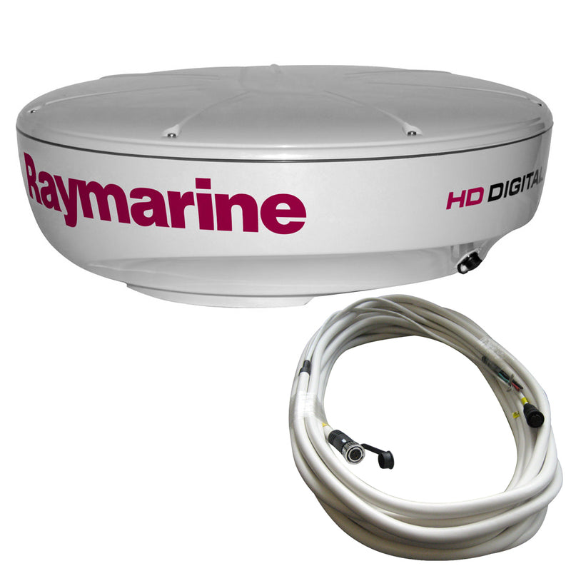 Raymarine RD418HD Hi-Def Digital Radar Dome w/10M Cable [T70168]-Angler's World