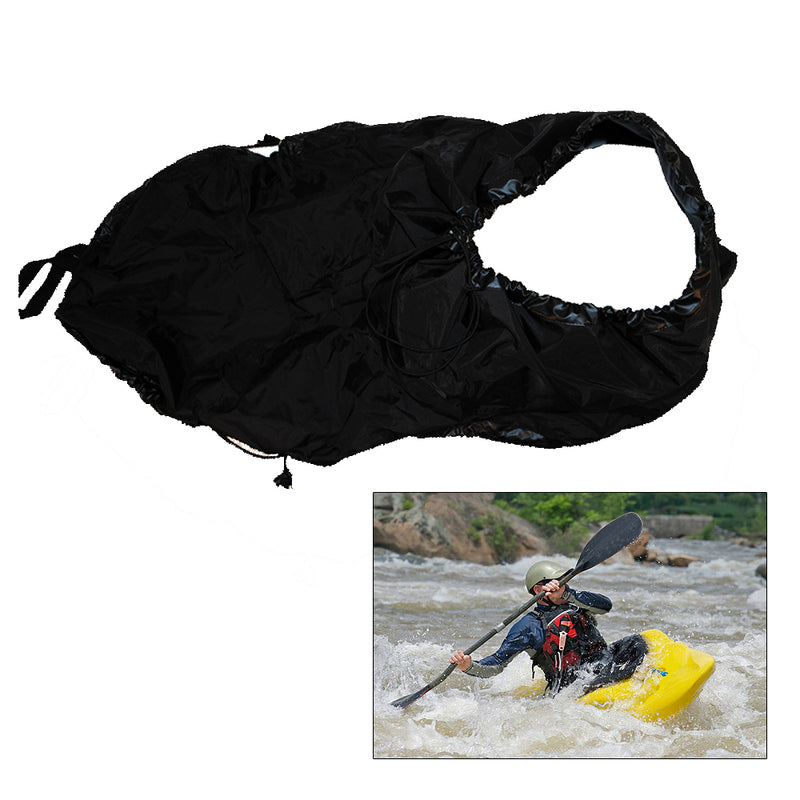 Attwood Universal Fit Kayak Spray Skirt - Black [11776-5]-Angler's World