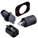 Marinco ConnectPro Charging/Trolling Receptacle, Plug & 6-Guage Adapter [12VCP6]-Angler's World