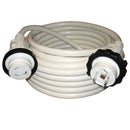 Marinco 30A 125V Molded Standard Cordset - White - 50' [199120]-Angler's World