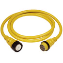 Marinco 50A 125V Shore Power Cable - 50' - Yellow [6153SPP]-Angler's World