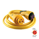 Marinco CS30-12 EEL 30A 125V Shore Power Cordset - 12' - Yellow [CS30-12]-Angler's World