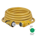 Marinco CS503-50 EEL 50A 125V Shore Power Cordset - 50' - Yellow [CS503-50]-Angler's World