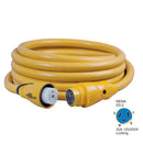 Marinco CS504-25 EEL 50A 125V/250V Shore Power Cordset - 25' - Yellow [CS504-25]-Angler's World